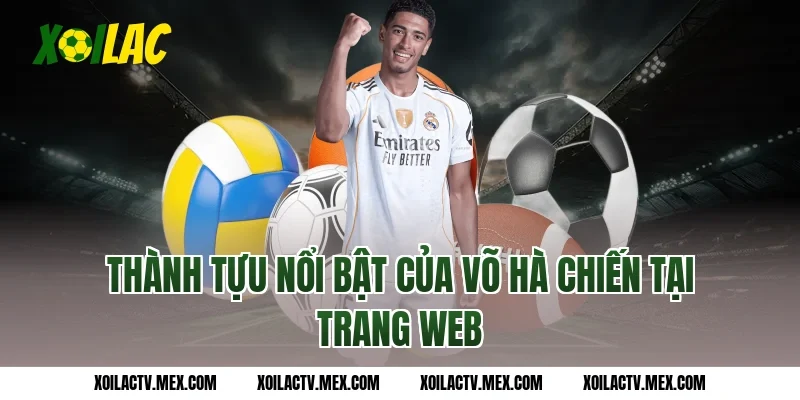 Thành tựu nổi bật của Võ Hà Chiến tại trang web