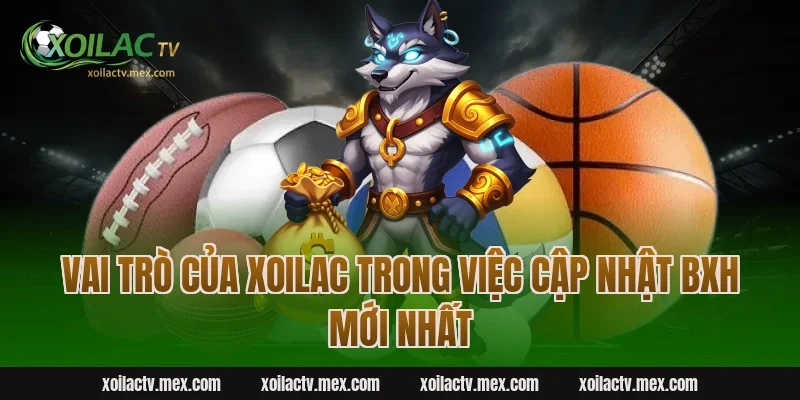 Vai trò của Xoilac trong việc cập nhật BXH mới nhất